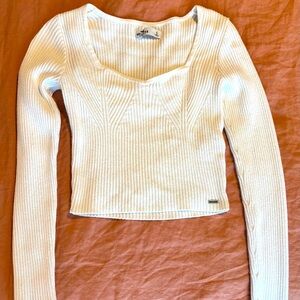 Small cropped Hollister long sleeve